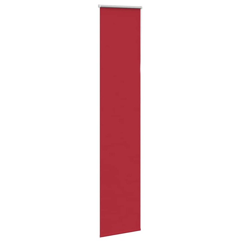 Load image into Gallery viewer, Vidaxl rolgordijn verduisterend rood 40x210 cm stofbreedte 35,7 cm