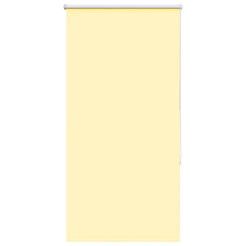Load image into Gallery viewer, Vidaxl rolgordijn verduisterend 75x130 cm stofbreedte 70,7cm geel