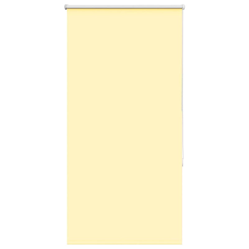 Load image into Gallery viewer, Vidaxl rolgordijn verduisterend 75x150 cm stofbreedte 70,7cm geel