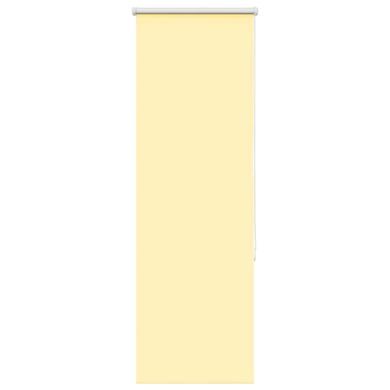 Load image into Gallery viewer, Vidaxl rolgordijn 40x175 cm stof verduisterend geel stofbreedte 35,7cm