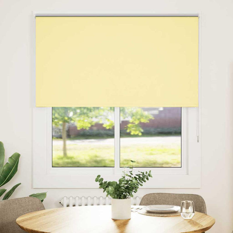 Load image into Gallery viewer, Vidaxl rolgordijn verduisterend 120x175 cm stofbreedte 116,6 cm geel