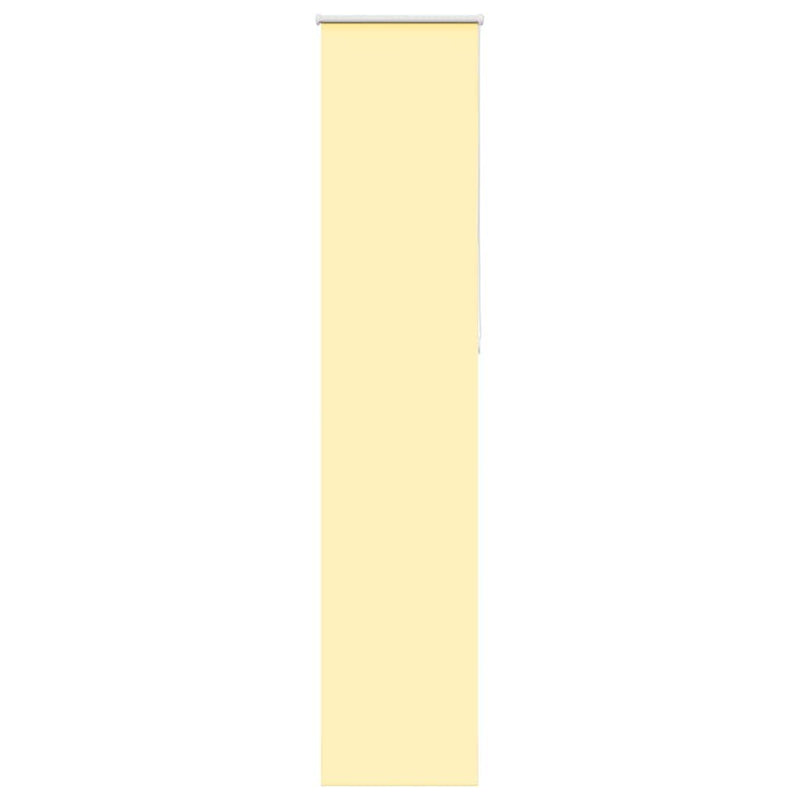 Load image into Gallery viewer, Vidaxl rolgordijn 40x230 cm stof verduisterend geel stofbreedte 35,7cm
