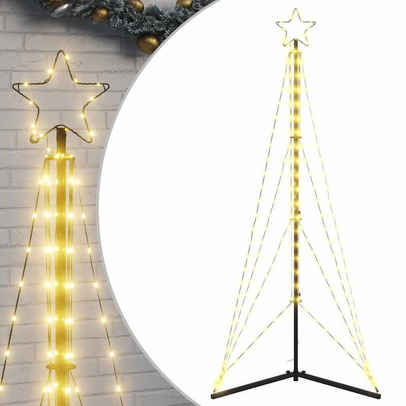 Afbeelding laden in galerijviewer, Vidaxl led-kerstboom 363 leds warm wit 182 cm
