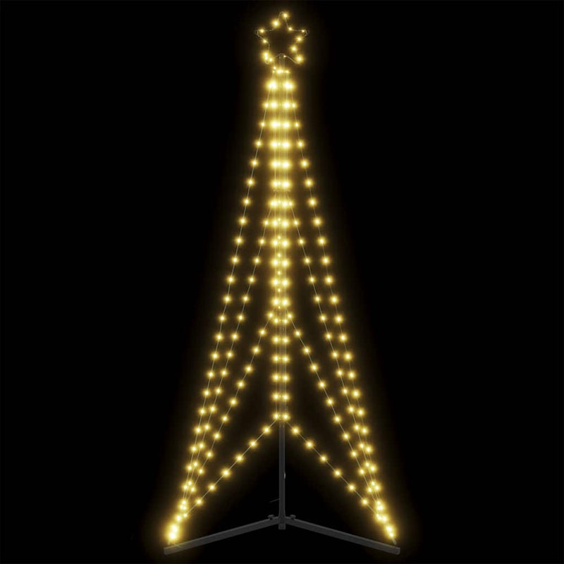 Afbeelding laden in galerijviewer, Vidaxl led-kerstboom 363 leds warm wit 182 cm