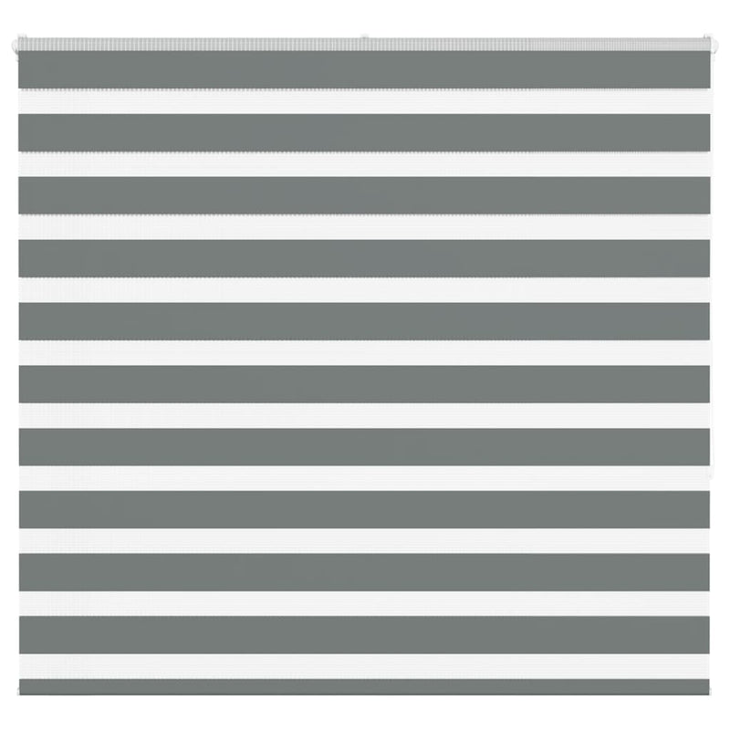 Load image into Gallery viewer, Vidaxl zebra rolgordijn 165x150 cm stofbreedte 160,9 cm donkergrijs