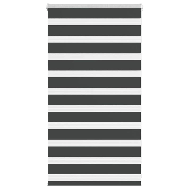 Load image into Gallery viewer, Vidaxl zebra rolgordijn 70x100 cm stofbreedte 65,9 cm zwart