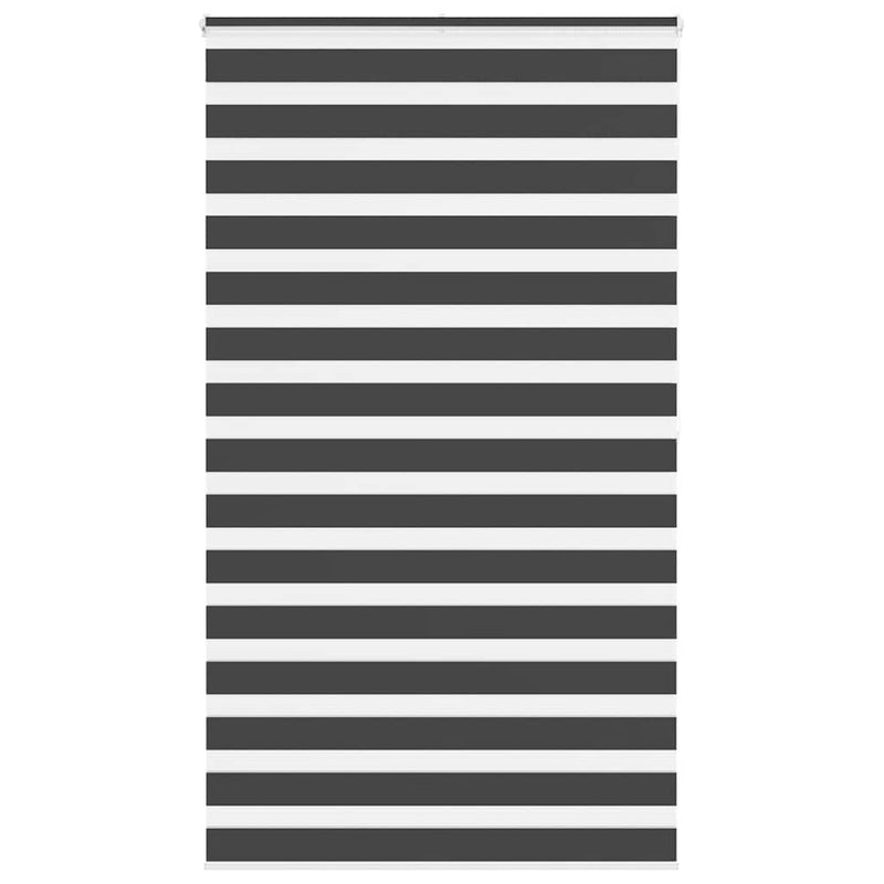 Load image into Gallery viewer, Vidaxl zebra rolgordijn 135x200 cm stofbreedte 130,9 cm zwart