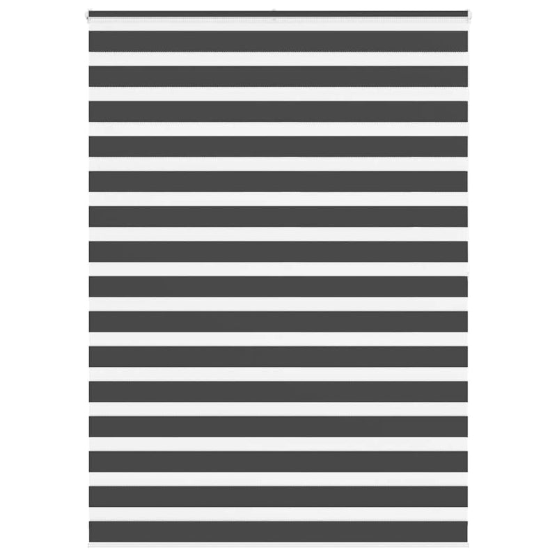 Load image into Gallery viewer, Vidaxl zebra rolgordijn 160x200 cm stofbreedte 155,9 cm zwart