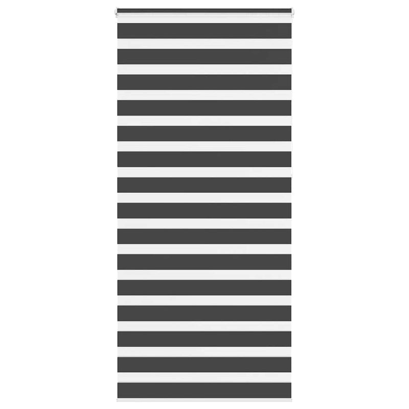 Load image into Gallery viewer, Vidaxl zebra rolgordijn 110x230 cm stofbreedte 105,9 cm zwart
