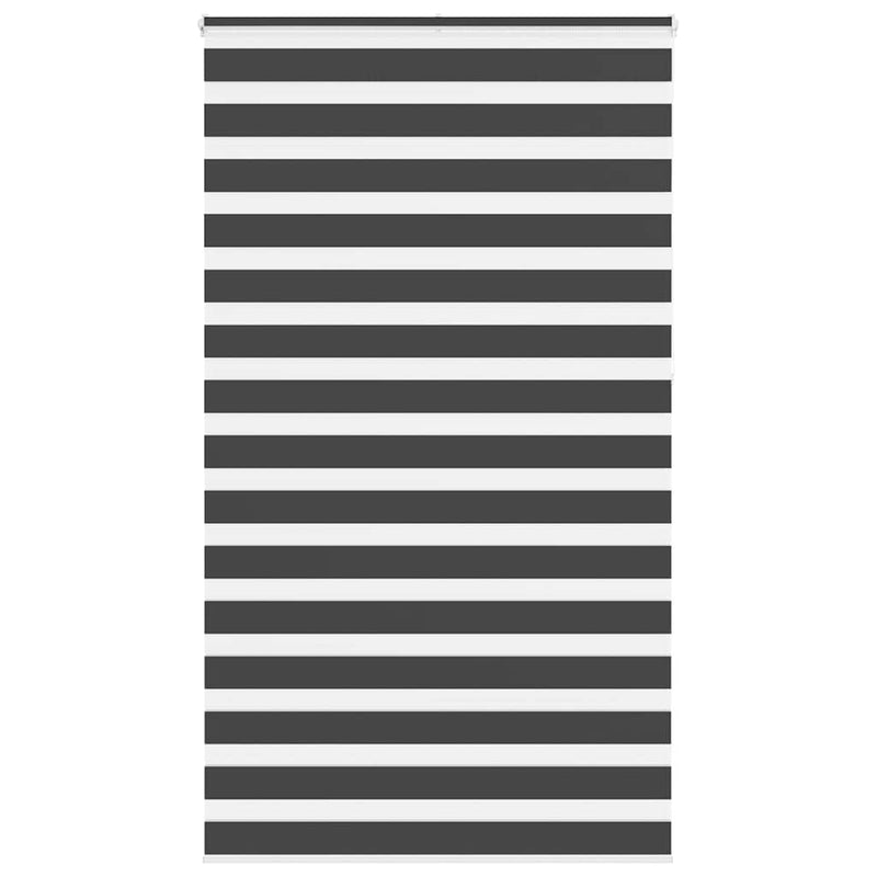 Load image into Gallery viewer, Vidaxl zebra rolgordijn 120x230 cm stofbreedte 115,9 cm zwart