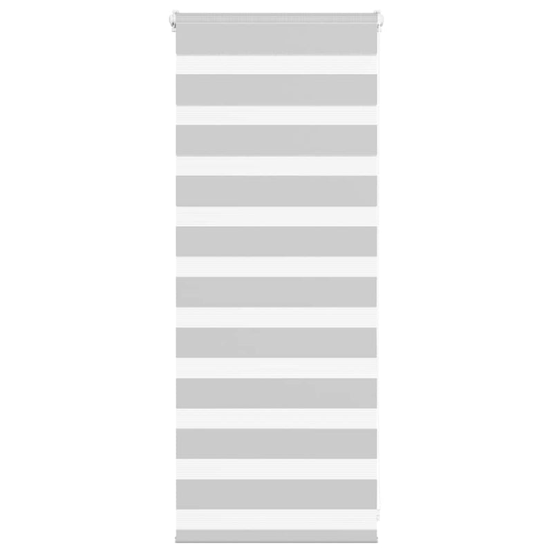 Load image into Gallery viewer, Vidaxl zebra rolgordijn 55x100 cm stofbreedte 50,9 cm lichtgrijs