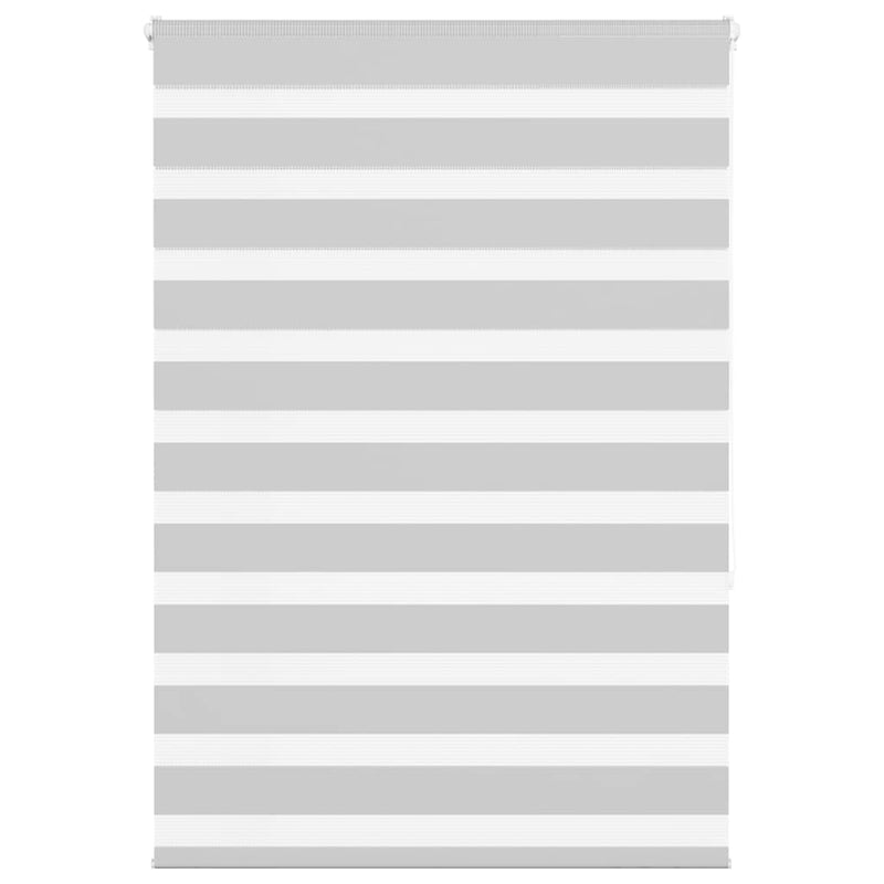 Load image into Gallery viewer, Vidaxl zebra rolgordijn 100x150 cm stofbreedte 95,9 cm lichtgrijs