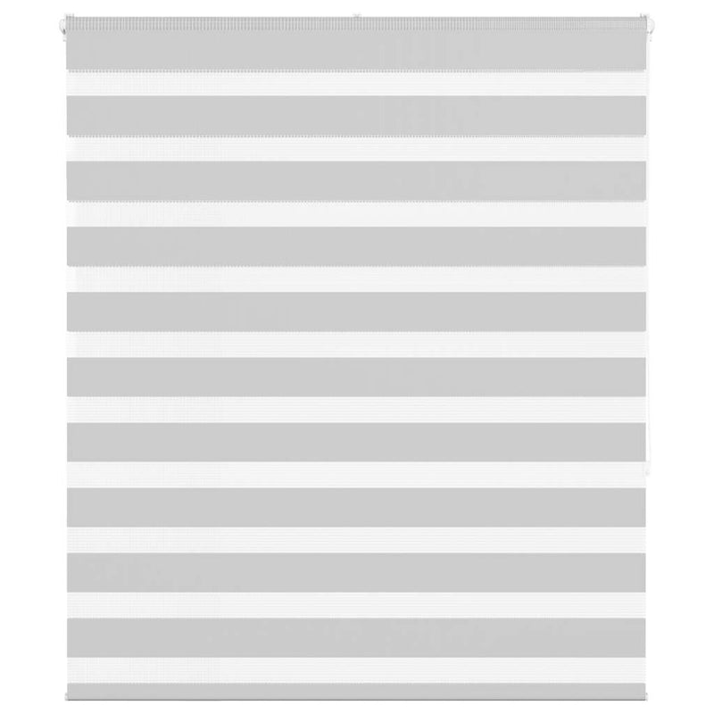 Load image into Gallery viewer, Vidaxl zebra rolgordijn 105x150 cm stofbreedte 100,9 cm lichtgrijs