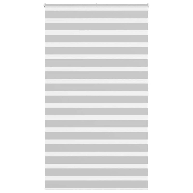 Load image into Gallery viewer, Vidaxl zebra rolgordijn 125x200 cm stofbreedte 120,9 cm lichtgrijs