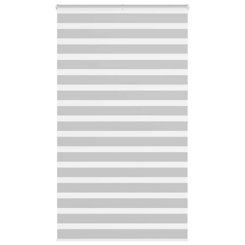 Load image into Gallery viewer, Vidaxl zebra rolgordijn 135x200 cm stofbreedte 130,9 cm lichtgrijs
