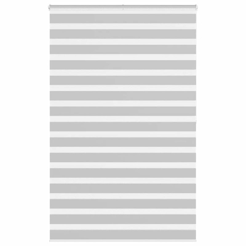 Load image into Gallery viewer, Vidaxl zebra rolgordijn 145x200 cm stofbreedte 140,9 cm lichtgrijs