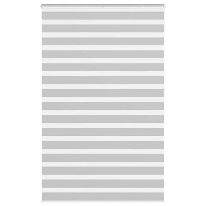 Load image into Gallery viewer, Vidaxl zebra rolgordijn 150x230 cm stofbreedte 145,9 cm lichtgrijs