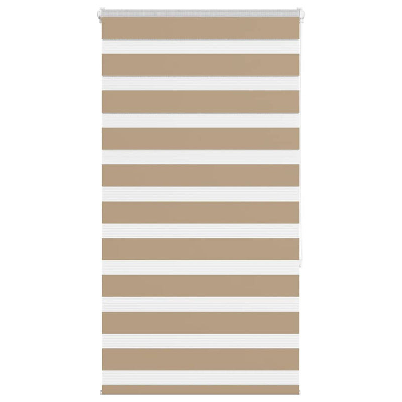 Load image into Gallery viewer, Vidaxl zebra blind 75x150 cm stofbreedte 70,9 cm polyester zandbruin