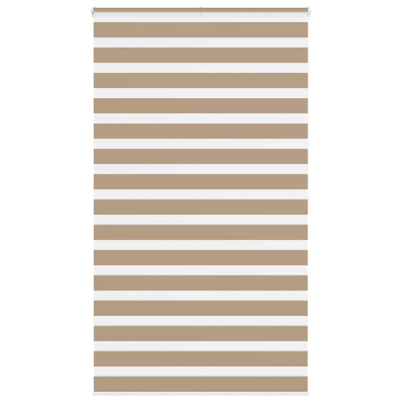 Load image into Gallery viewer, Vidaxl zebra blind 120x200 cm stofbreedte 115,9 cm polyester zandbruin