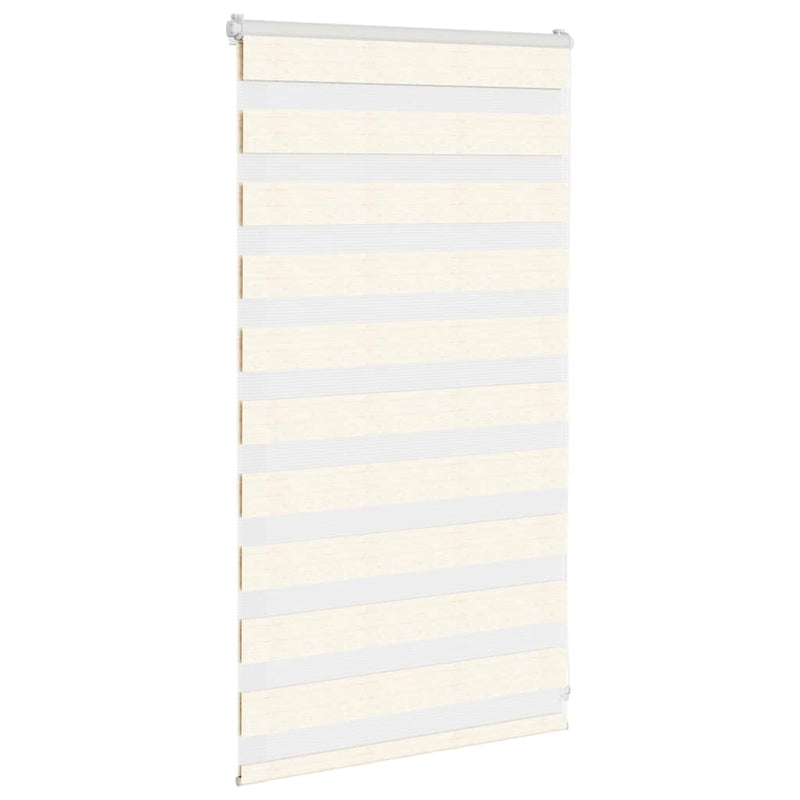Load image into Gallery viewer, Vidaxl zebra rolgordijn 80x100 cm stofbreedte 75,9 cm marmerbeige