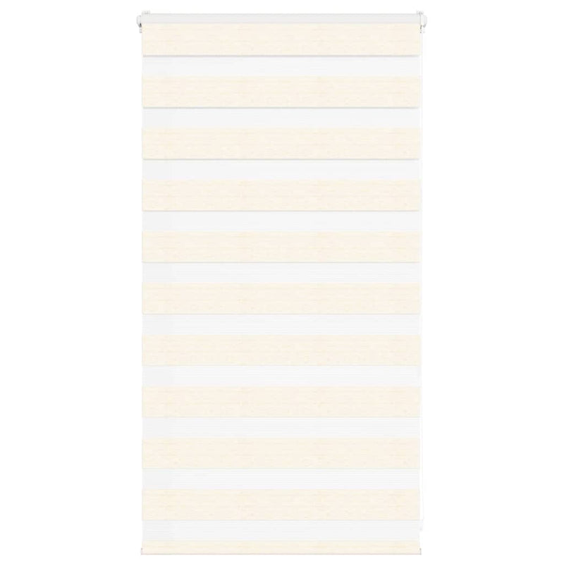 Load image into Gallery viewer, Vidaxl zebra rolgordijn 85x100 cm stofbreedte 80,9 cm marmerbeige