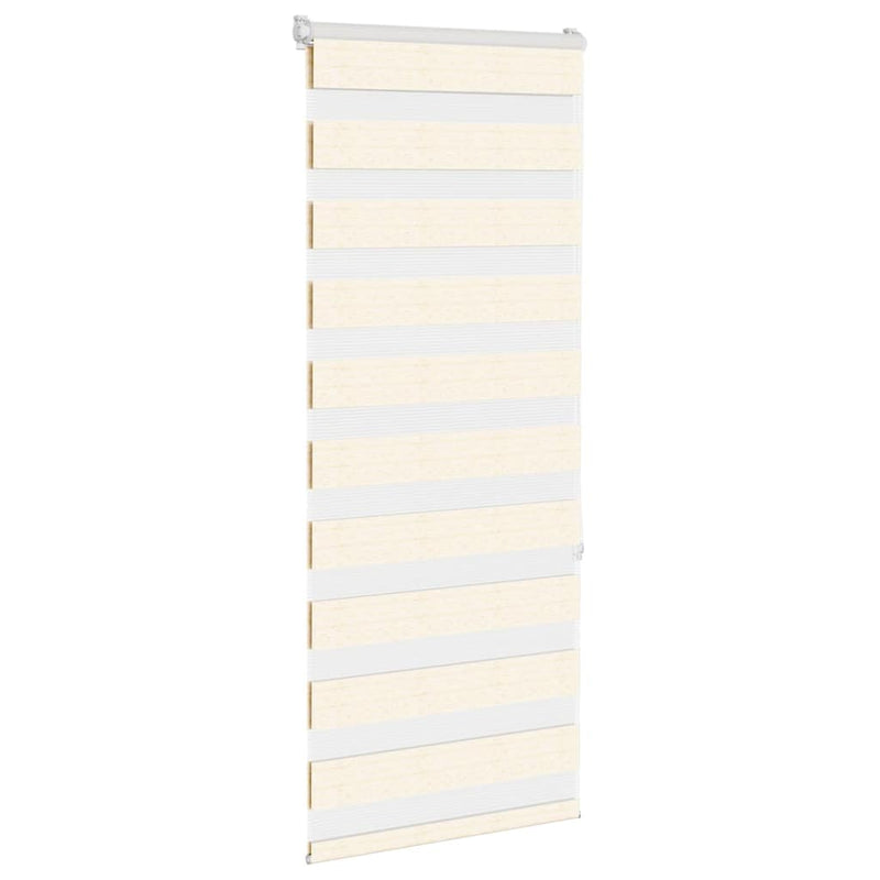 Load image into Gallery viewer, Vidaxl zebra blind 60x150 cm stofbreedte 55,9 cm polyester marmerbeige