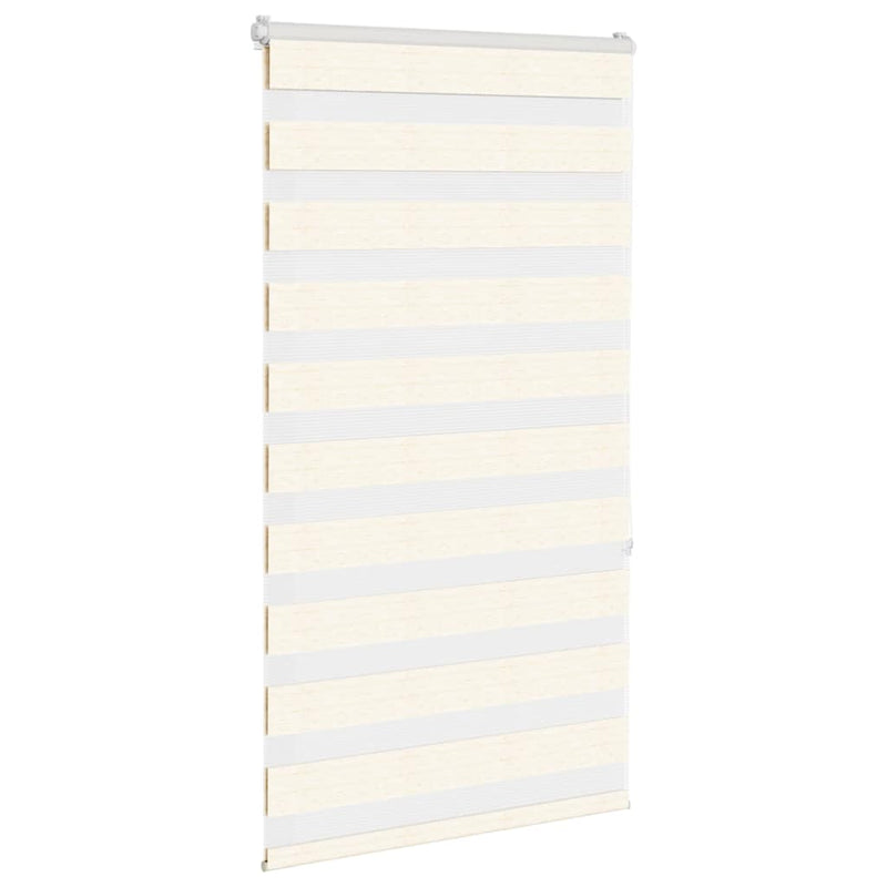 Load image into Gallery viewer, Vidaxl zebra rolgordijn 75x150 cm stofbreedte 70,9 cm marmerbeige