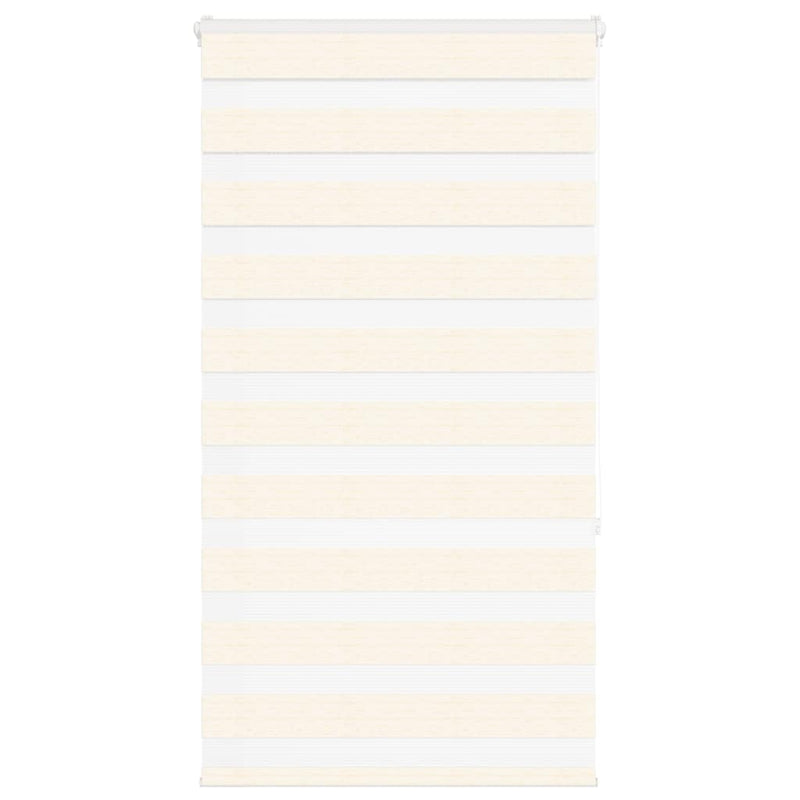 Load image into Gallery viewer, Vidaxl zebra rolgordijn 85x150 cm stofbreedte 80,9 cm marmerbeige