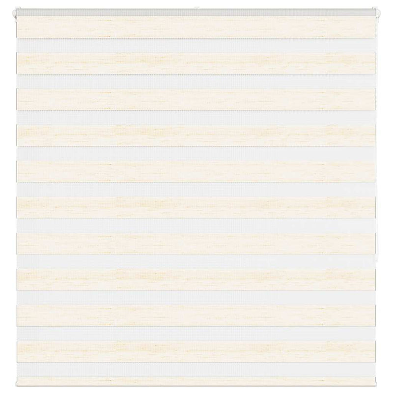 Load image into Gallery viewer, Vidaxl zebra rolgordijn 140x150 cm stofbreedte 135,9cm marmerbeige