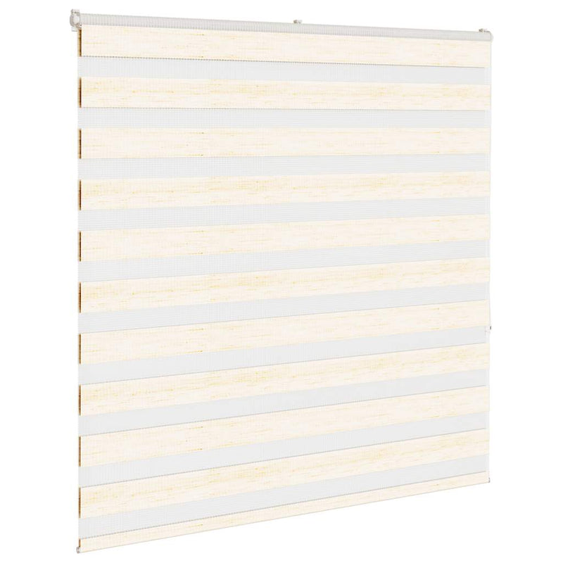 Load image into Gallery viewer, Vidaxl zebra rolgordijn 140x150 cm stofbreedte 135,9cm marmerbeige