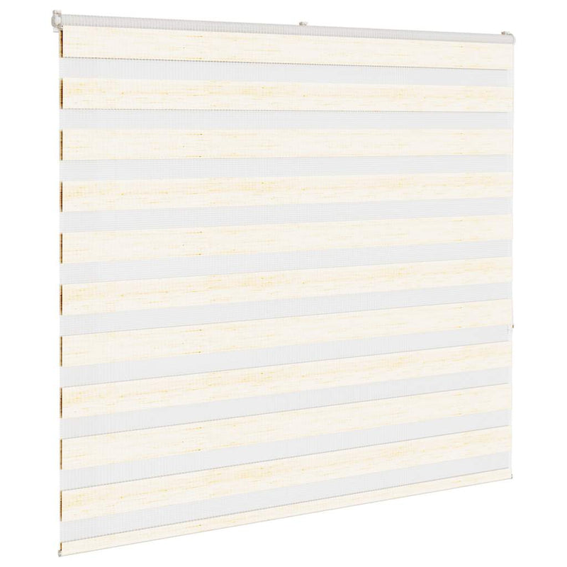Load image into Gallery viewer, Vidaxl zebra rolgordijn 160x150 cm stofbreedte 155,9 cm marmerbeige