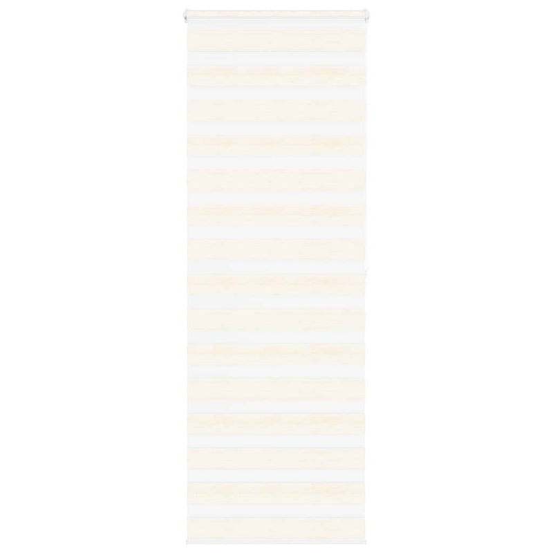 Load image into Gallery viewer, Vidaxl zebra rolgordijn 70x200 cm stofbreedte 65,9 cm marmerbeige