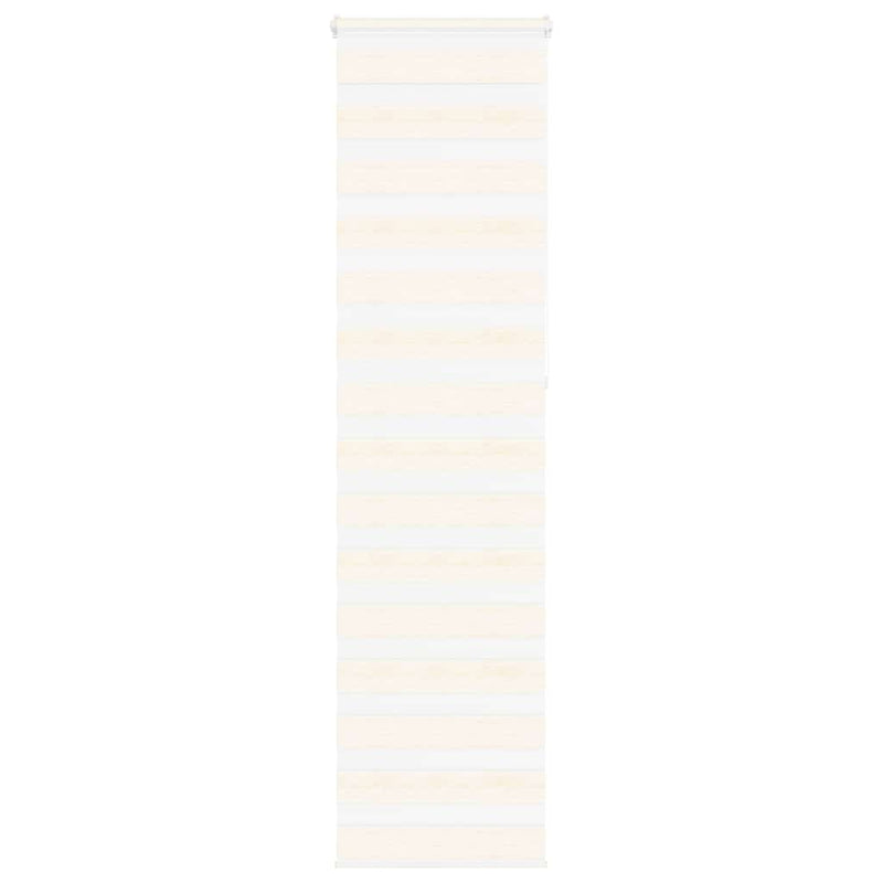 Load image into Gallery viewer, Vidaxl zebra rolgordijn 60x230 cm stofbreedte marmerbeige 55,9 cm