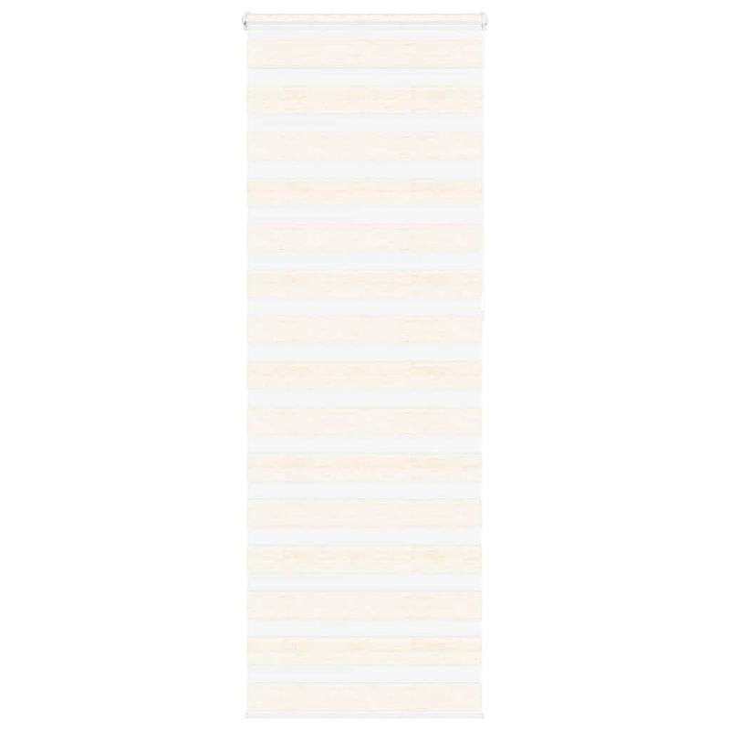 Load image into Gallery viewer, Vidaxl zebra rolgordijn 70x230 cm stofbreedte 65,9 cm marmerbeige