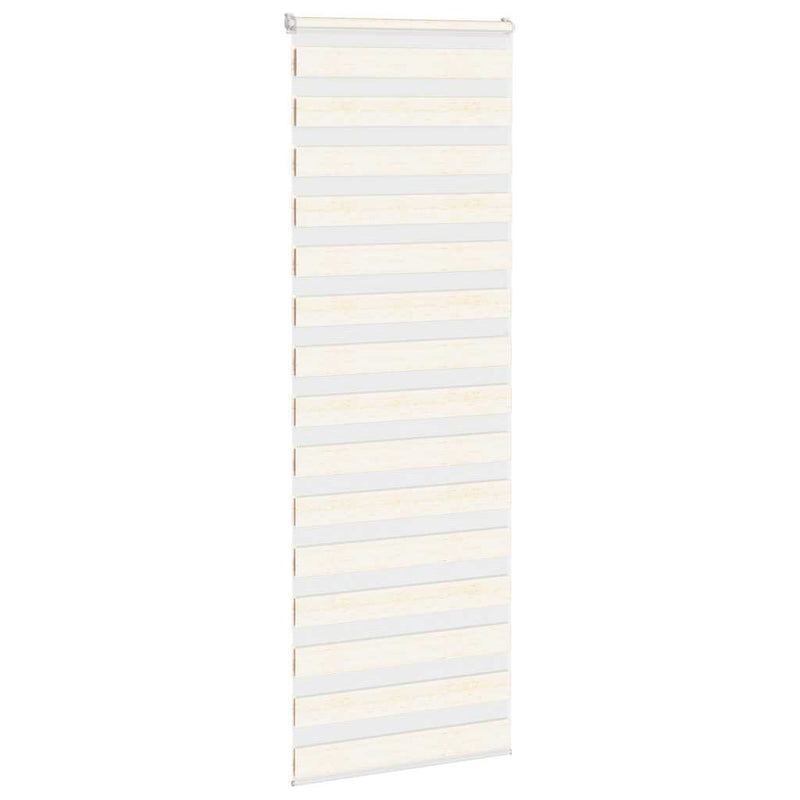 Load image into Gallery viewer, Vidaxl zebra rolgordijn 90x230 cm stofbreedte 85,9 cm marmerbeige