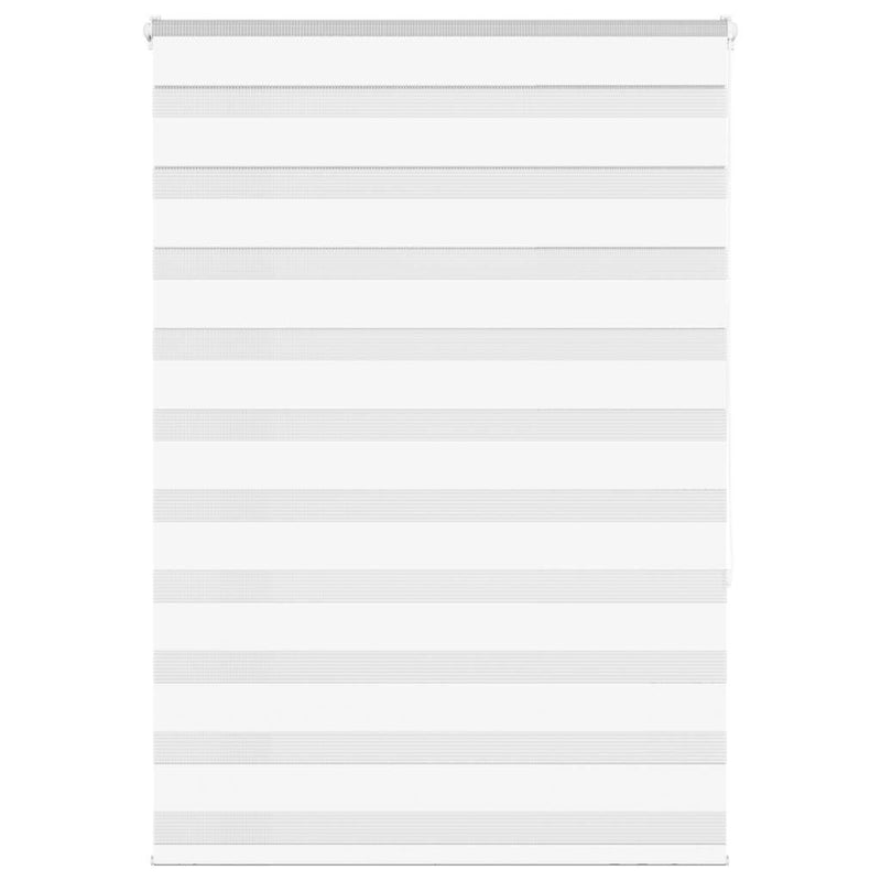 Load image into Gallery viewer, Vidaxl zebra rolgordijn 95x150 cm stofbreedte 90,9 cm polyester wit