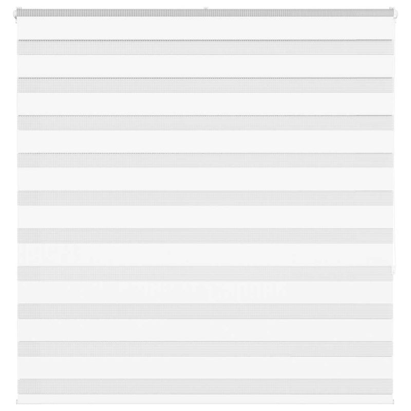 Load image into Gallery viewer, Vidaxl zebra rolgordijn 150x150 cm stofbreedte 145,9cm polyester wit