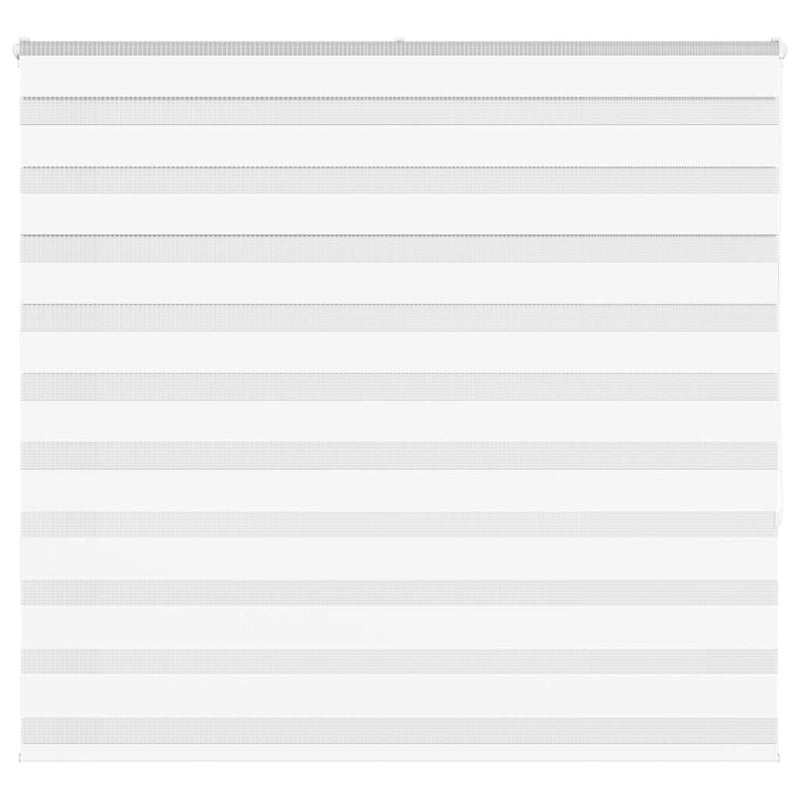 Load image into Gallery viewer, Vidaxl zebra rolgordijn 155x150 cm stofbreedte 150,9cm polyester wit