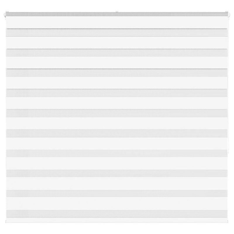 Load image into Gallery viewer, Vidaxl zebra rolgordijn 165x150 cm stofbreedte 160,9cm polyester wit