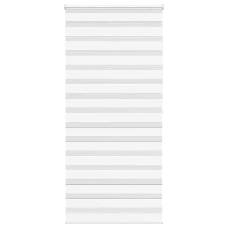 Load image into Gallery viewer, Vidaxl zebra rolgordijn 115x200 cm stofbreedte 110,9cm polyester wit