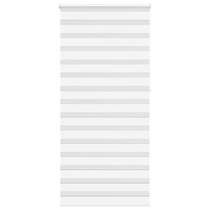 Load image into Gallery viewer, Vidaxl zebra rolgordijn 105x230 cm stofbreedte 100,9cm polyester wit