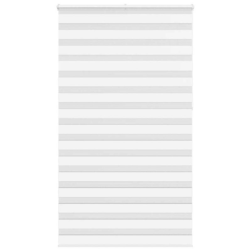 Load image into Gallery viewer, Vidaxl zebra rolgordijn 120x230 cm stofbreedte 115,9cm polyester wit