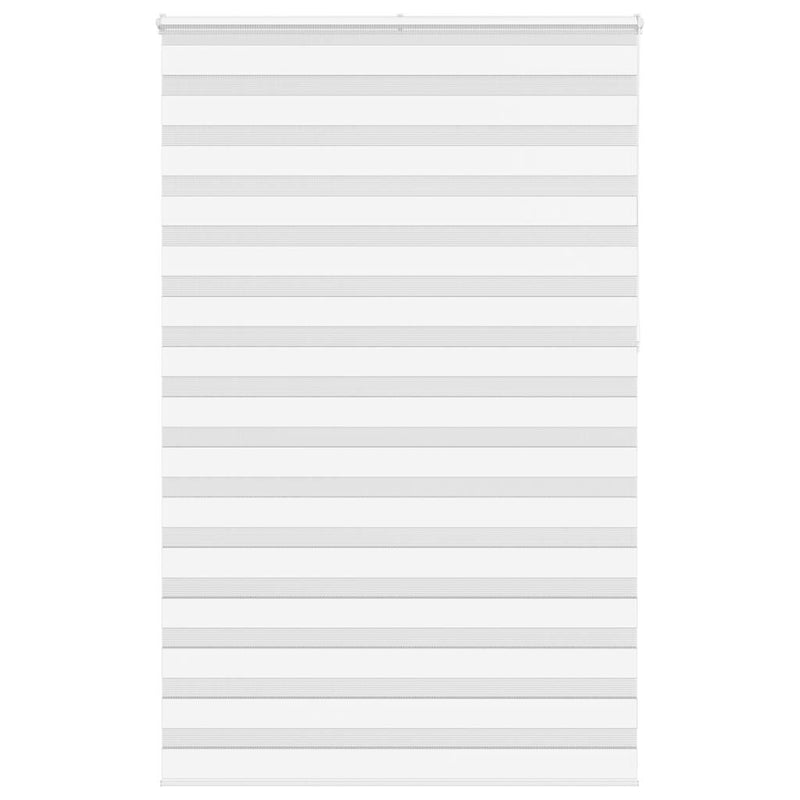 Load image into Gallery viewer, Vidaxl zebra rolgordijn 150x230 cm stofbreedte 145,9cm polyester wit