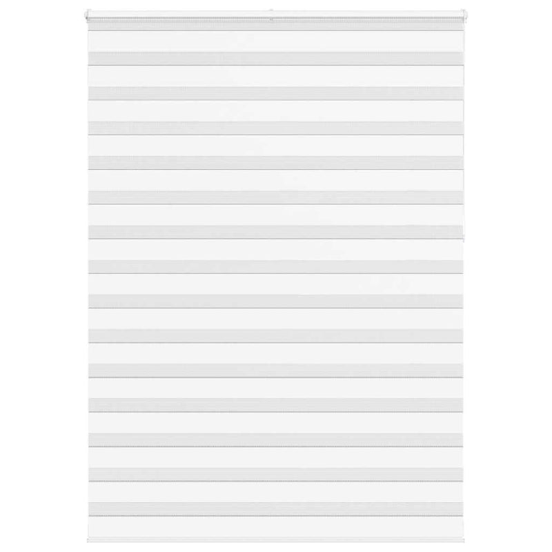 Load image into Gallery viewer, Vidaxl zebra rolgordijn 165x230 cm stofbreedte 160,9cm polyester wit