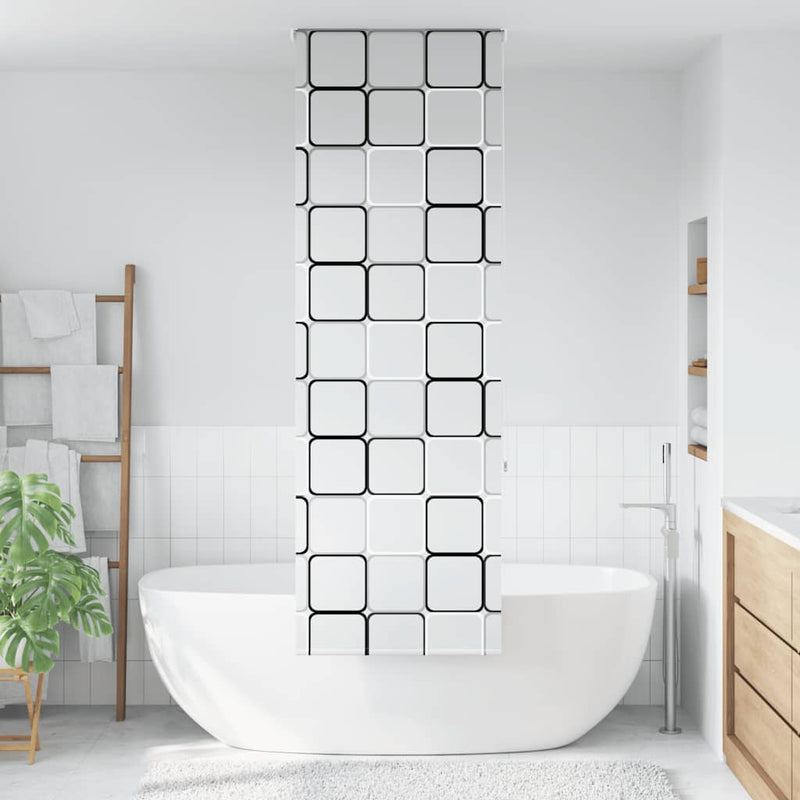 Load image into Gallery viewer, Vidaxl doucherolgordijn 60x240 cm stofbreedte 56 cm