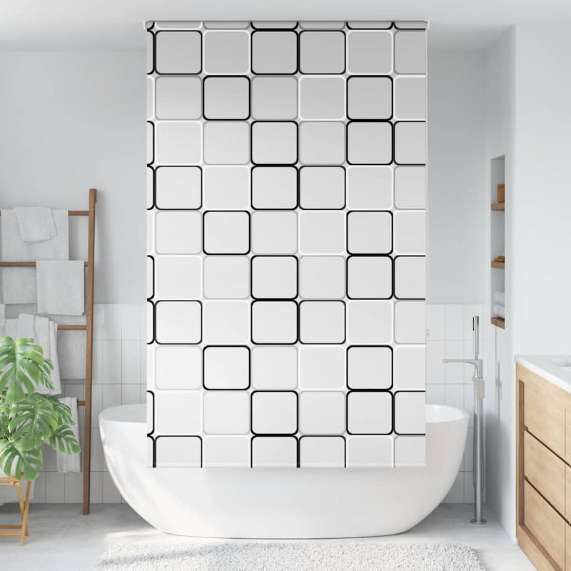 Load image into Gallery viewer, Vidaxl doucherolgordijn 130x240 cm stofbreedte 126 cm