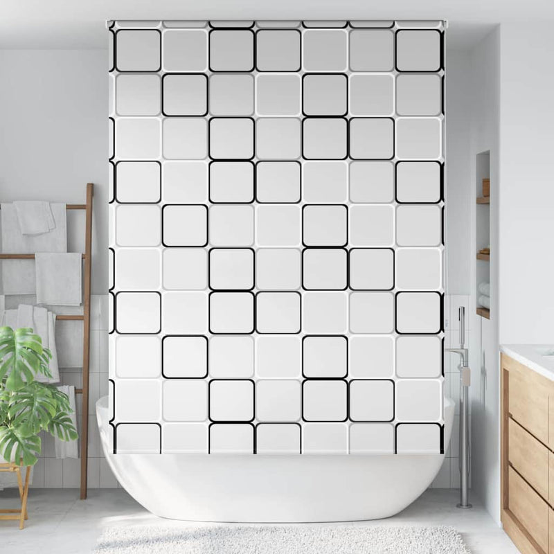 Afbeelding laden in galerijviewer, Vidaxl doucherolgordijn 160x240 cm stofbreedte 156 cm