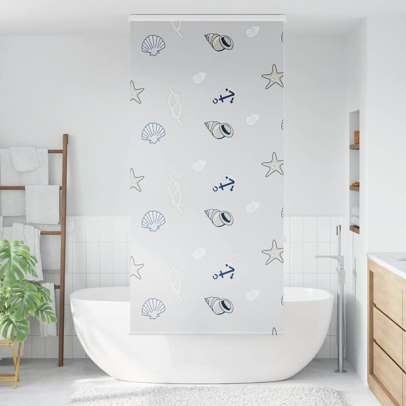 Load image into Gallery viewer, Vidaxl doucherolgordijn met cassette 100x240 cm stofbreedte 96 cm