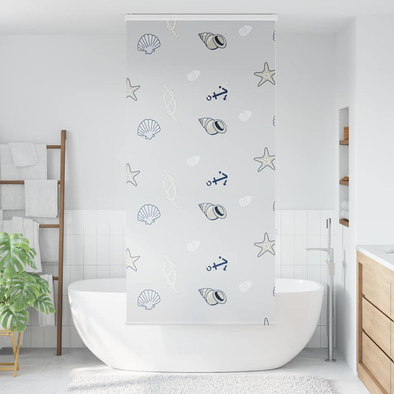 Load image into Gallery viewer, Vidaxl doucherolgordijn met cassette 110x240 cm stofbreedte 106 cm