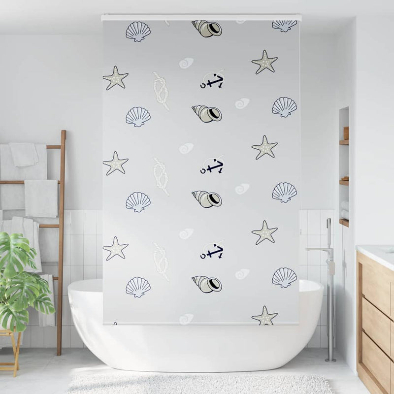 Load image into Gallery viewer, Vidaxl doucherolgordijn met cassette 130x240 cm stofbreedte 126 cm